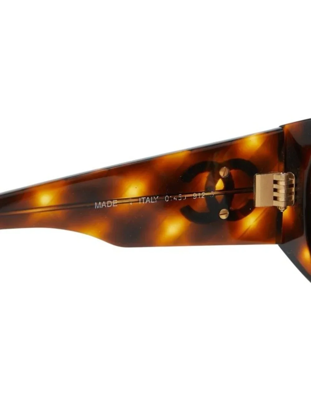 Chanel CC Logo Sunglasses Brown Acetate Eyewear